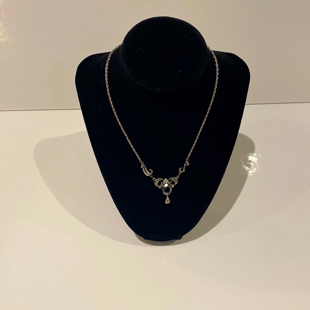 AmLee Sterling filigree necklace